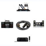 Dual RCA Auf XLR Kabel 2 RCA Auf 2 XLR Männlich Hifi Stereo Audio Anschluss Mic