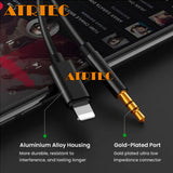 3,5mm Aux Kabel Klinke Stecker für iPhone 6/7/8/X/XR/XS/11/12/13/14 1M