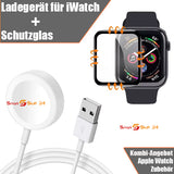 Ladegerät Für Apple iWatch SE/7/6/5/4/3/3/2/1+ 3D Schutzglas iwatch 7 41mm