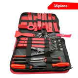 38PCS Auto Innen Demontage Klingen Kit Hand Werkzeuge Set Auto Tür Panel Trim