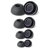 Ohrstöpsel für Apple AirPods PRO / PRO 2 Aufsätze Silikon XS-L Schwarz set