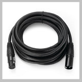 XLR Cable Audio Line 3Pin XLR Male to Female Microphone Extension Cable 1M
