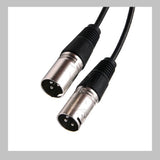 1 XLR-Buchse auf 2 XLR-Stecker Mikrofon Stecker Y Splitter Kabel 50cm