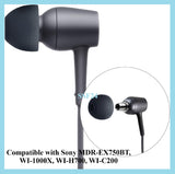 Ersatz Ohrstöpsel Tips Earplug für Sony MDR-EX750BT /WI-1000X /WI-H700 /WI-C200