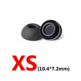 Ohrstöpsel für Apple AirPods PRO / PRO 2 Aufsätze Silikon XS-L Schwarz set