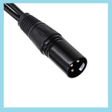 3-poliger XLR-Stecker auf Dual-Buchse kabel Y-Splitter Verlängerungsadapter