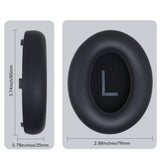 OHRPOLSTER Earpads für Bose 700/NC700/700NC Premium Qualität Schwarz 1 Paar