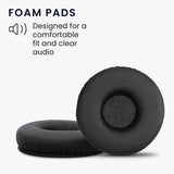 Ohrpolster für  Kopfhörer Sony MDR-XB650 Schwarz Premium Qualität 1 Paar
