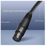 1M XLR Cable Audio Line 3Pin XLR Male to Female Microphone Extension Cable