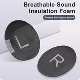 OHRPOLSTER Earpads für Bose 700/NC700/700NC Premium Qualität Schwarz 1 Paar