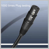 XLR Cable Audio Line 3Pin XLR Male to Female Microphone Extension Cable 1M