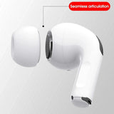 Ohrstöpsel für Apple AirPods PRO / PRO 2 Aufsätze Silikon  XS-L Weiß 1 Set