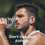 Ohrbügel für Apple AirPods 3, AirPods Pro, 2, 1 Hülle Ohrhaken halter EarHooks,
