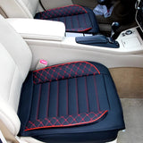 Full-Surrounded Car Seat Cover Premium PU Leather Auto Seat Protector Cushion