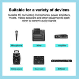 1M 3,5 mm auf Mini-XLR-Buchse Stereo-Audiokabel 3,5mm auf 6,35mm XLR aufio kabel