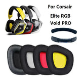 1 Paar Ohrpolster für Corsair Void PRO/ELITE RGB-Kopfhörer Premium qualität