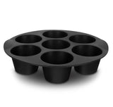 7 Cups Muffin Pans Airfryer Silicone Cupcake Mold for 3.5 to 5.8 L Non Stick