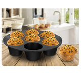 7 Cups Muffin Pans Airfryer Silicone Cupcake Mold for 3.5 to 5.8 L Non Stick