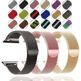 Ersatzarmband Uhr Apple iWatch 5 4 3 2 Milanese Loop Armband Strap 38-48mm Color
