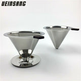 Wiederverwendbarer Kaffeefilterbecher Reusable Coffee Filter Cup Edelstahl