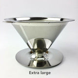 Wiederverwendbarer Kaffeefilterbecher Reusable Coffee Filter Cup Edelstahl