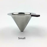 Wiederverwendbarer Kaffeefilterbecher Reusable Coffee Filter Cup Edelstahl