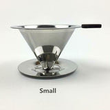 Wiederverwendbarer Kaffeefilterbecher Reusable Coffee Filter Cup Edelstahl