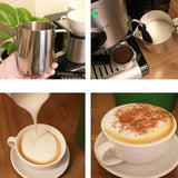 Milchschaumkrug aus rostfreiem Stahl Espressokaffee Barista Craft Coffee