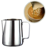 Milchschaumkrug aus rostfreiem Stahl Espressokaffee Barista Craft Coffee