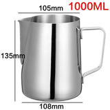 Milchschaumkrug aus rostfreiem Stahl Espressokaffee Barista Craft Coffee