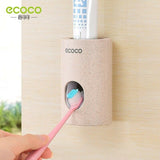 Toothbrush Holder Wandhalterung Automatischer Zahnpastaspender Zahnbürstenhalter