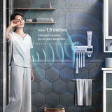 BAISPO UV Zahnbürstenhalter & automatischer Zahnpastaspender Solar Energy Charge