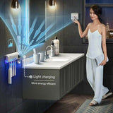 BAISPO UV Zahnbürstenhalter & automatischer Zahnpastaspender Solar Energy Charge