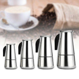 Coffee Pot Stove Edelstahl Kaffeekanne Perkolator Herd Kaffeemaschine