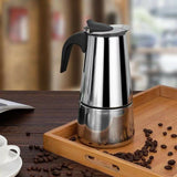 Coffee Pot Stove Edelstahl Kaffeekanne Perkolator Herd Kaffeemaschine