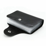 Leder 24 Bits ID-Kartenhalter Multifunktions Business Bank Kartenetui cardholder