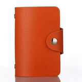 Cuir 24 Bits Id-Kartenhalter Multifonctions Business Banque Porte-Cartes