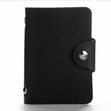 Cuir 24 Bits Id-Kartenhalter Multifonctions Business Banque Porte-Cartes