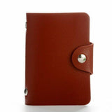 Cuir 24 Bits Id-Kartenhalter Multifonctions Business Banque Porte-Cartes