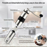 Mini Stainless Steel Coffee Mill Handmade Coffee Beans Gratmühle Coffee Grinder