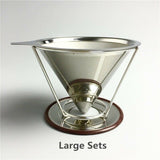 Reusable Kaffeefilterbecher Reusable Coffee Filter Cup Stainless Steel