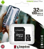 Original Kingston 32GB Mikro SD Karte Speicherkarte Class10 Karte +Adapter
