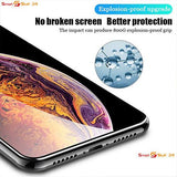 2 Pcs Tempered Glass for iPhone 16 15 14 13 12 11 X  XS 8 7 Screen Protector 9H