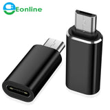 2x Usb-C Adattatore Su Micro USB Tipo C Convertitore per Samsung Huawei LG OTG