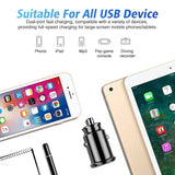 Mini 2 USB Accendisigari Caricabatteria Auto Adattatore Cellulare Spina 12V/24V