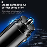 Mini 2 USB Accendisigari Caricabatteria Auto Adattatore Cellulare Spina 12V/24V
