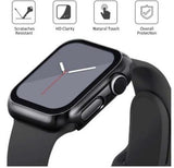 Case+Glass Protective Case Compatible With Apple Iwatch Series 1 2 3 4 5 6 Se 7