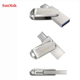 Sandisk Ultra Double Entraînement Luxe USB Type C 3.1 OTG Clé Pendrive 64 GB