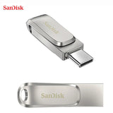 Sandisk Ultra Double Entraînement Luxe USB Type C 3.1 OTG Clé Pendrive 64 GB