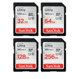 Original SanDisk Tarjeta SD 32GB 64GB 128GB SDXC Klass 10 Memoria Tarjeta